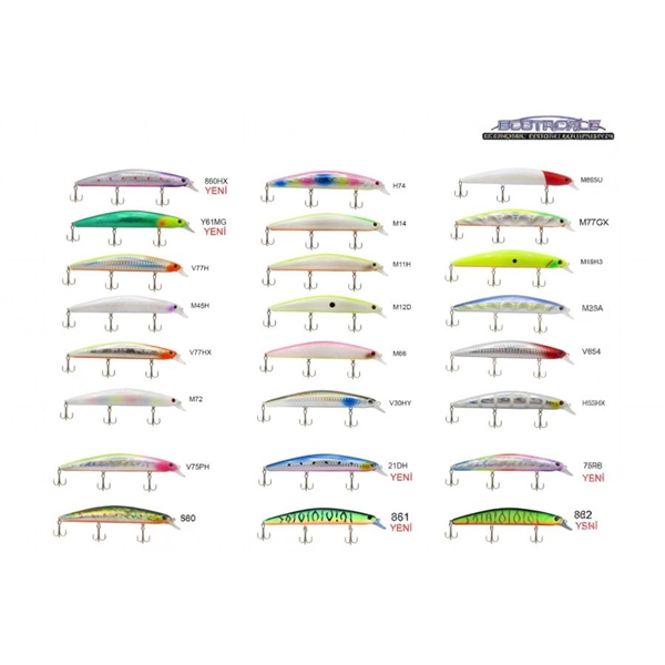 Ecotackle Ultimate Bass 125F 12.5Cm 21G Maket Balık 862